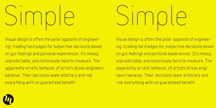 Example font Variable #2